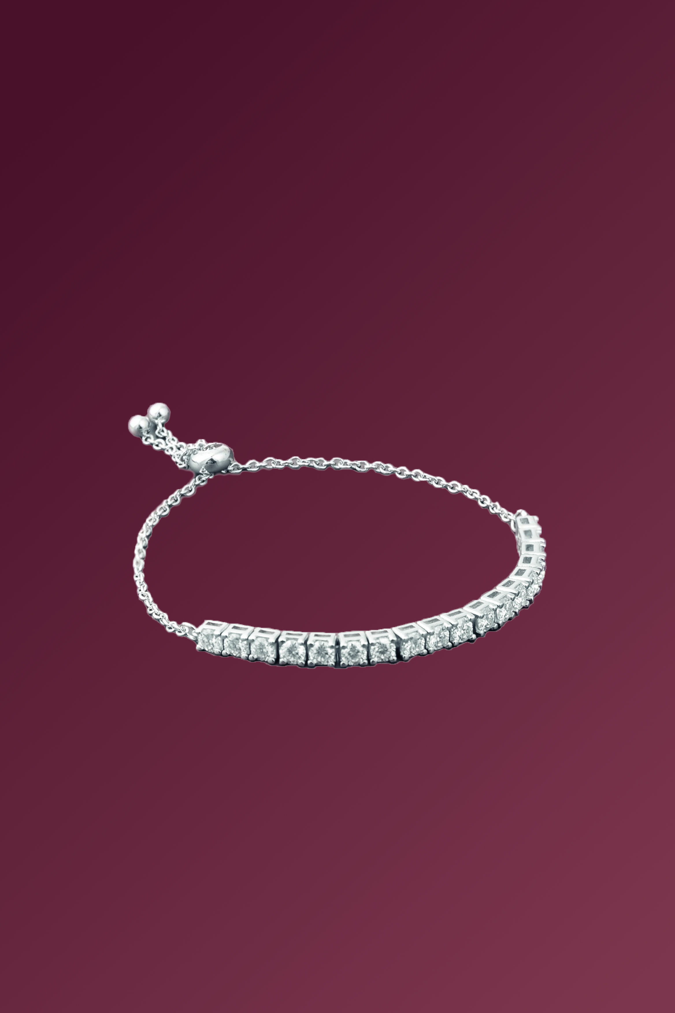 Stella Classic Solitaire Adjustable Tennis Bracelet